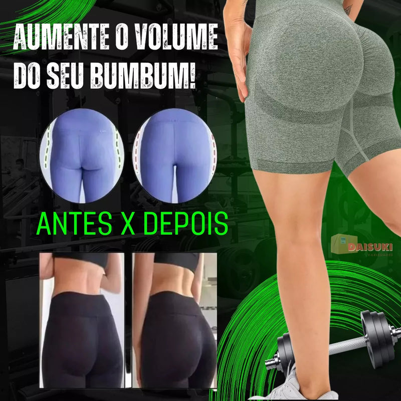 Short Feminino Empina Bumbum Fitness